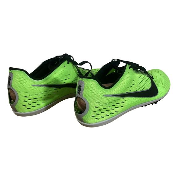 NIKE Zoom Victory 3 Men's 13 Track Shoe SPIKES Electric Green 835997-300 Running - Picture 3 of 6